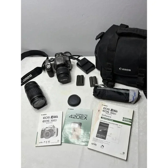 Canon EOS Digital Rebel DS6041 Camera Lot 35-80mm Zoom Lens Battery Charger Pack,All Products : American Fashion Style Bags On Sale